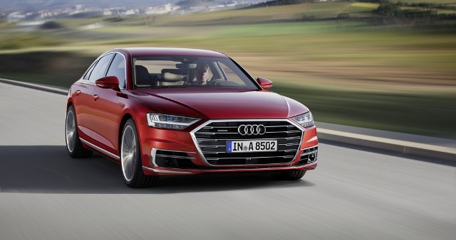 Audi A8 define rota remotamente
