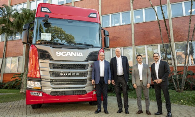 Scania investe em eletrificação
