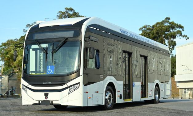 Scania lança o seu ônibus elétrico puro