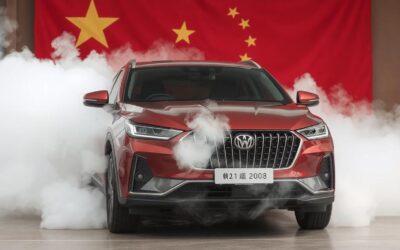 Chineses crescem, na Europa, agora com modelos a combustão