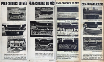 Saudades do para-choques do mês