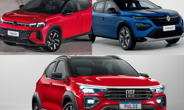 Qual é o melhor suvinho: Tera, Kardian ou Pulse? Compare