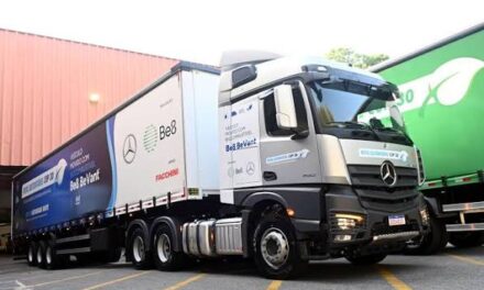 Actros a biocombustível % tem desempenho similar ao diesel de petróleo