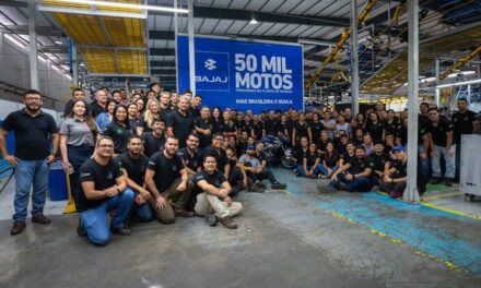 Bajaj atinge 50 mil motos produzidas